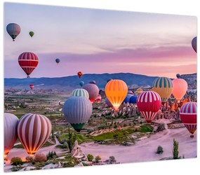 Obraz - Balony na ogrzane powietrze (70x50 cm)