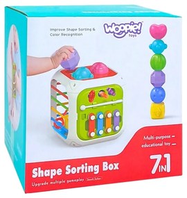 Woopie baby sensoryczna edukacyjna kostka aktywności