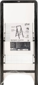 Drabina aluminiowa 2-stopniowa EASY, wys. 83 cm