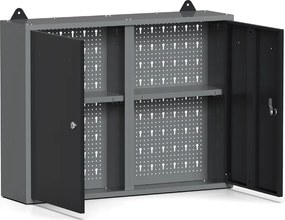 Szafka wisząca G1, 600 x 800 x 200 mm, 2 drzwi, perforowana