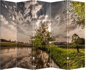 Parawan - Przyroda z promykami (210x170 cm)