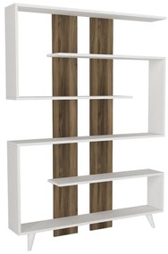 Biblioteczka Rain White Walnut