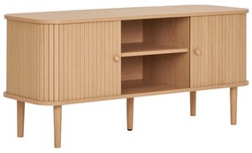 Szafka pod TV w dekorze sosny w naturalnym kolorze 113x51,5x40 cm Nikko – House Nordic