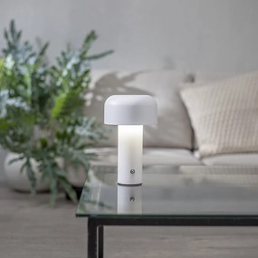 Biała lampa stołowa LED (wysokość 21,5 cm) Bobby – Star Trading