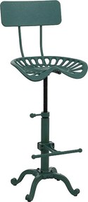 Stołek barowy MCW-N26,  zielony