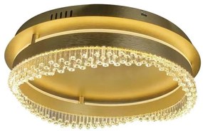 Lampa sufitowa LED/36W/230V śr. 43 cm złota