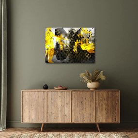Obraz - Piłka nożna w wielkim mieście (70x50 cm)