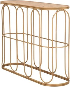 Rattanowa konsola w naturalnym kolorze 32x110 cm Samui – Mauro Ferretti