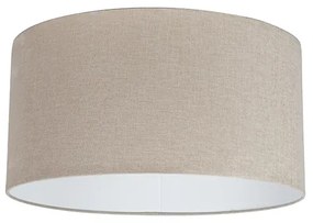 Abażur materiałowy jasnobrązowy 50/50/25 Nowoczesny