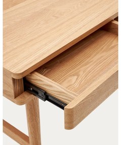 Biurko w dekorze jesionu 62x105 cm Araxi – Kave Home