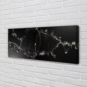 Obraz canvas na ścianę Dynamiczny Chlust Wody