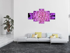 Szczegółowy obraz kwiatu (125x70 cm)