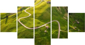 Obraz - Plateau Meadow (125x70 cm)