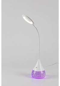 Rabalux 74248 funkcjonalna i dekoracyjna lampa stołowa LED z brokatem Vivter, 4 W, 2200 lm, IP20