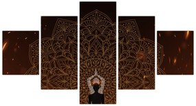 Obraz - Medytacja (125x70 cm)