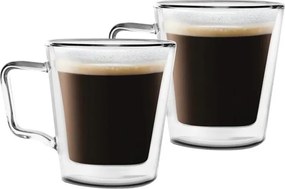 Komplet 2 szklanek z podwójną ścianką Vialli Design Joey, 250 ml