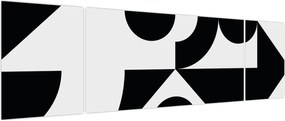 Obraz - Abstrakcja geometryczna N⁰1 (170x50 cm)
