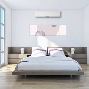 Obraz - Fioletowy minimalizm N⁰2 (170x50 cm)