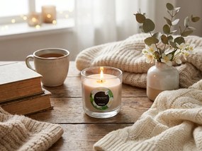 Świeca zapachowa w szkle SPIRITUAL JASMINE 8,5 cm kremowa