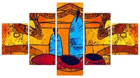 Obraz - Malarstwo starożytne (125x70 cm)