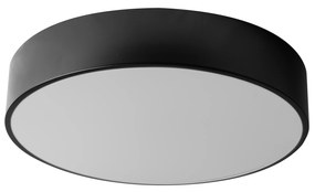 Lampa Plafon 50cm Okrągła Sufitowa app644-4c Czarna