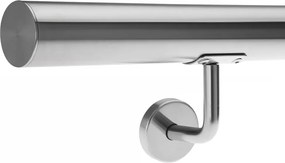 Poręcz ze stali nierdzewnej CHROME, 4,2×100cm, srebrna Monzana