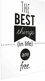 Plakat Best things in life 60x90 cm bez ramy bez marginesu ARTGEIST B