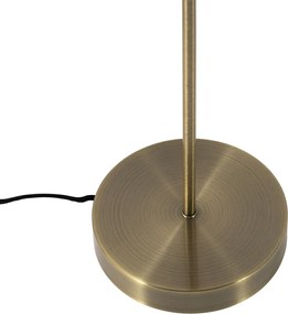 Nowoczesna lampa podłogowa brązowa - Facil