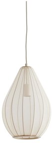 Beżowa lampa wisząca ze szklanym kloszem ø 28 cm Itela – Light &amp; Living