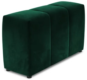Zielone aksamitne oparcie do sofy modułowej Rome Velvet – Cosmopolitan Design