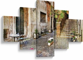 Obraz - Stare ulice Rzymu (125x70 cm)
