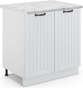 Szafka pod zlew biały domek wiejski 80x60x82 fame-line