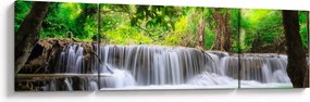 Obraz wodospadu w Kanchanaburi, Tajlandia (170x50 cm)