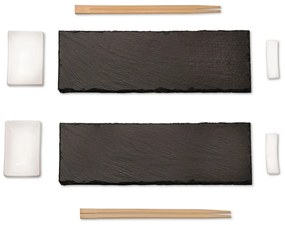 Kesper 38142 Łupkowy zestaw do sushi 8 szt.