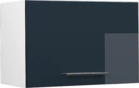 Szafka ścienna ciemnoniebieski wysoki połysk 60x34.1x40 fame-line