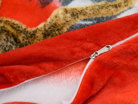 PrzytulneMieszkanie.pl PrzytulneMieszkanie.pl Pościel z mikropluszu HOLLY NIGHT, czerwona Rozmiar pościeli: 70 x 90 cm | 140 x 200 cm