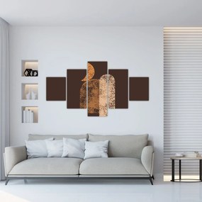 Obraz - Pomarańczowe łuki N⁰2 (125x70 cm)