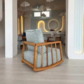 Fotel Sallanan Blue