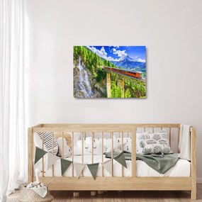 Obraz na szkle - Matterhorn, Zermatt, Wallis, Szwajcaria (70x50 cm)