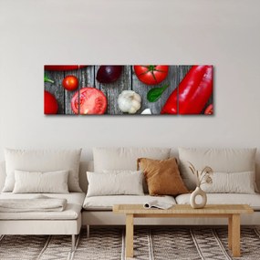 Obraz warzyw (170x50 cm)