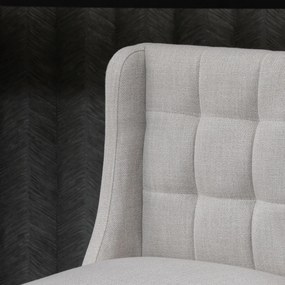 HOMCOM Zestaw 2 stołków barowych nowoczesne krzesła kuchenne tapicerowane imitacja lnu z drewnianymi nogami | Aosom PL