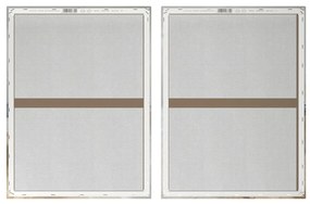 Obrazy z ręcznie malowanymi elementami zestaw 2 szt. 50x70 cm Breeze – Styler