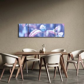 Obraz - Motyle zimą (170x50 cm)