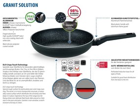 Elo 55528 Patelnia Granite Solution 28 cm, 28 cm