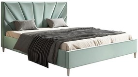 Dwuosobowe łóżko tapicerowane 180x200 Lopa - 36 kolorów