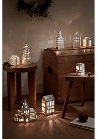 Ceramiczny świecznik na świeczkę typu tealight Urbania Lighthouse Church Tower – Kähler Design