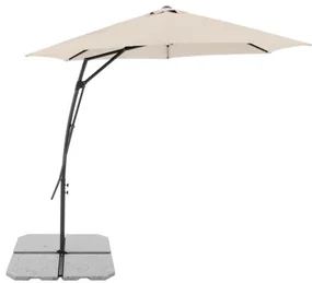 Derby ECO 3 m – parasol ogrodowy z bocznym słupkiem : Substancja Desen - 820