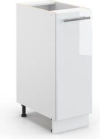 Szafka apteczna biały wysoki połysk 30x51.6x82 fame-line