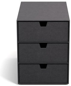 Kartonowy organizer z szufladką Ingrid Canvas Paper Laminate – Bigso