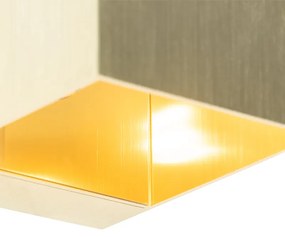 Nowoczesna lampa ścienna złota - Transfer